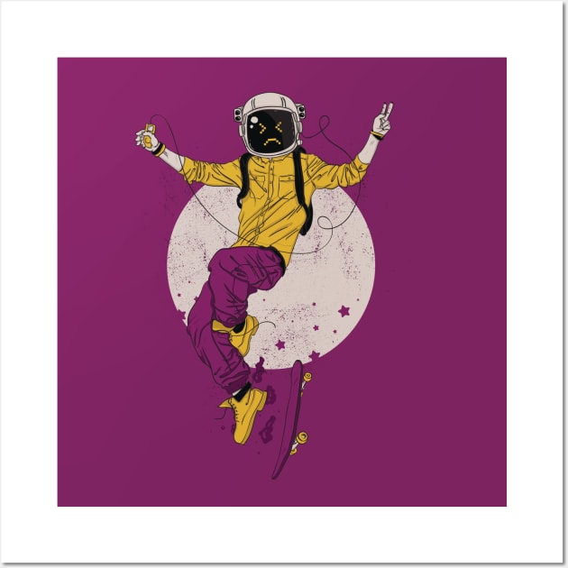 ASTRONAUT Wall Art by snevi